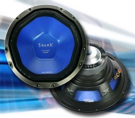 XPLORE 1200 WATT SUBWOOFER - DOPPELSCHWINGER - BLUE