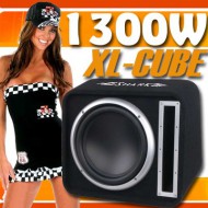 BX112-113 XL-CUBE BOOMBOX 1300 WATT BANG-FRONT-OUT