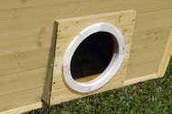 Holzspielhaus Gartenhaus Kinderspielhaus H�NZCHEN Natur von SWISS OUTDOOR