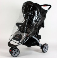 Regenverdeck ST711 ST622 Kinderwagen Shopper Buggy BLACK universell