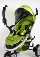 ST820 GR�N ULTRA DELUXE Kinderwagen Buggy von CROWN - Luxusausf�hrung