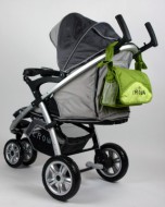 MAMABAG - Wickeltasche Windeltasche KinderwagenTasche - BLAU