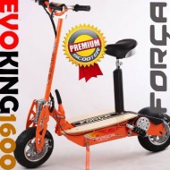 FORCA EVOKING-1600 ElektroRoller Scooter XXL-Reifen ORANGE EVOKING